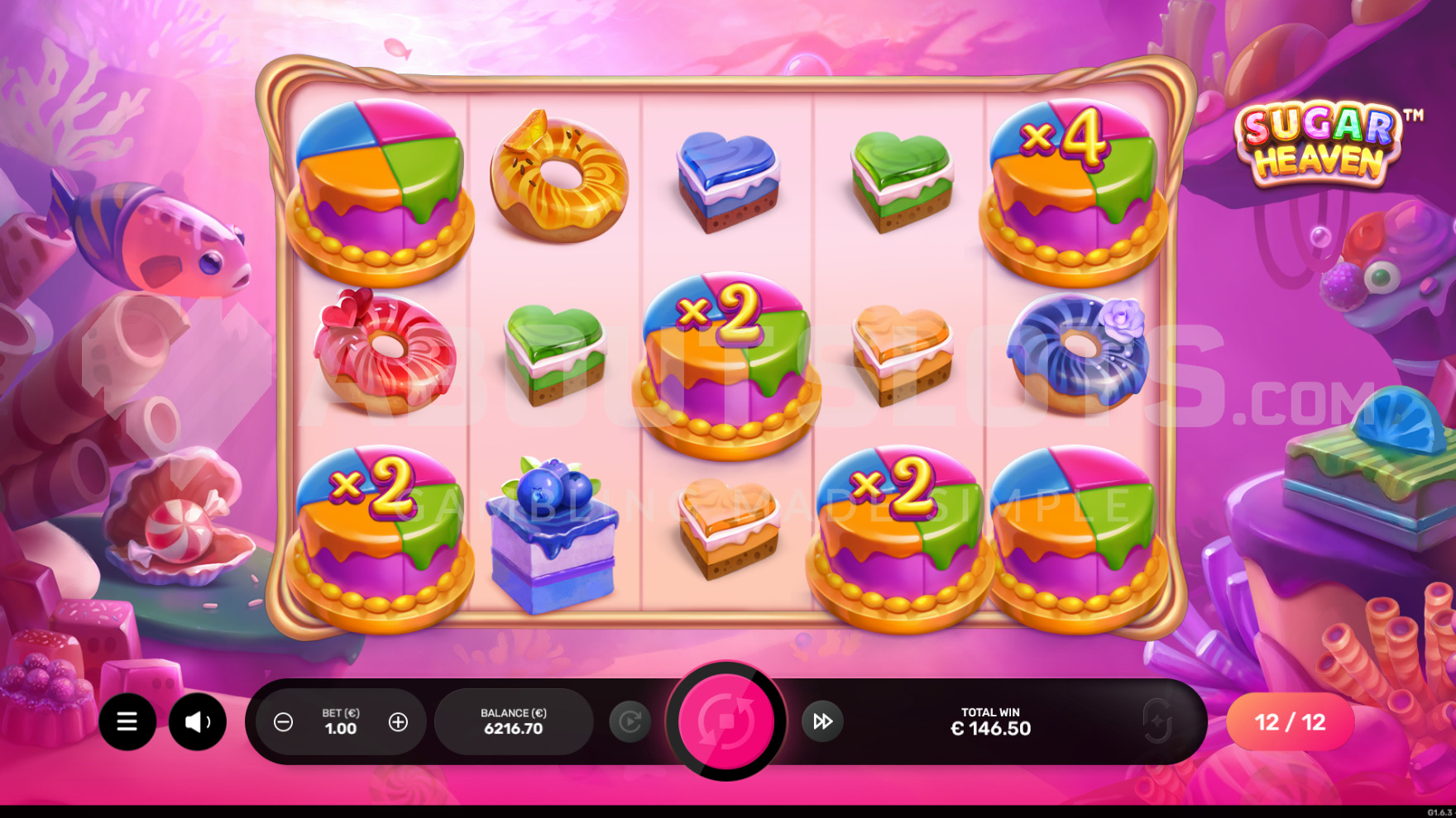 Sugar Heaven slot game from Just Slots